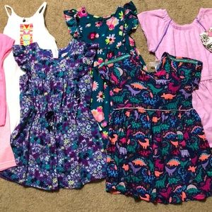 Cat and Jack size 4T Desses and Pajamas